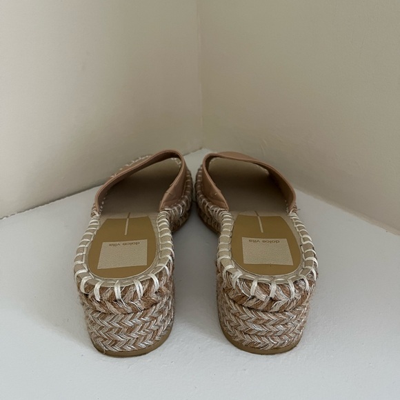 Dolce Vita Raffia Platform Sandals - Picture 7 of 8